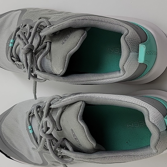 KEEN women's explore vent hiking shoes drizzle/cockatoo size 11 , men's 9.5 - Picture 8 of 12